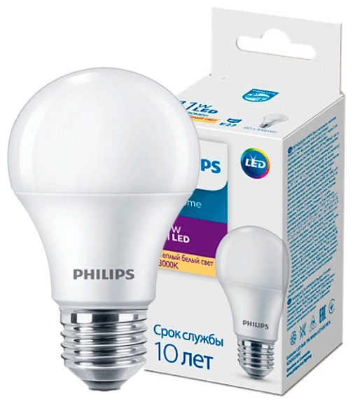 Лампочка Philips Ecohome LED Bulb 11W (E27 830 RCA) 11W E27 1 шт