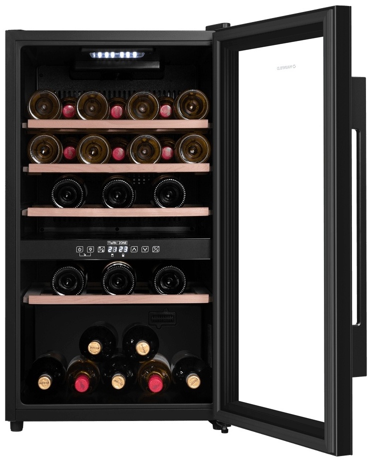 Холодильник MAUNFELD MFWC-124D49 черный