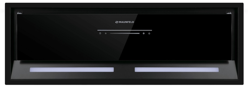 Вытяжка MAUNFELD Nebula 85 Glass чёрный черный