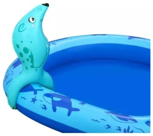 Бассейн надувной Bestway Polar Pals 53156, 134x131x20 см