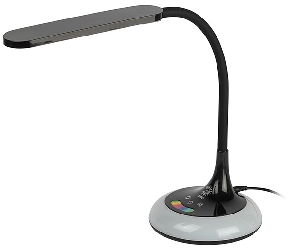 Настольная лампа ЭРА NLED-481-10W-BK LED, 10 Вт, пластик