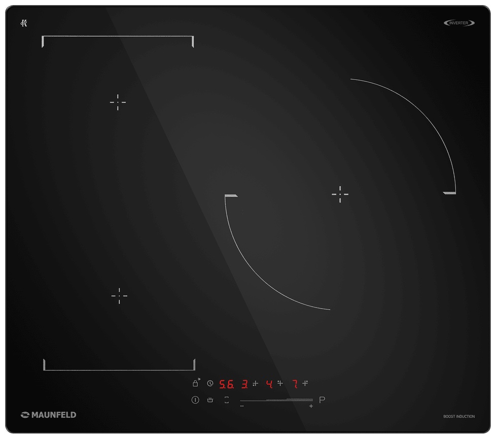 Варочная поверхность MAUNFELD CVI593SBBK Inverter черный