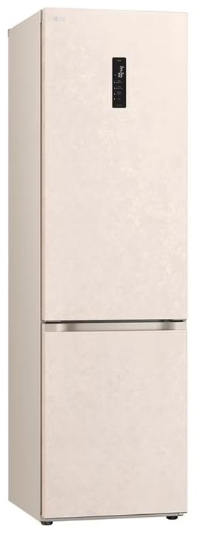 Холодильник LG GC-B509FEPW бежевый
