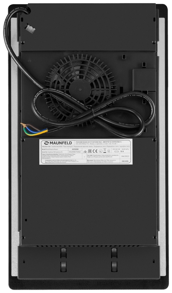 Варочная поверхность MAUNFELD AVI292BK черный