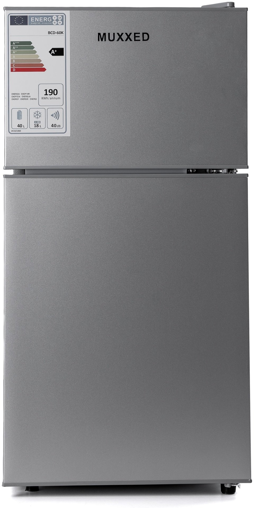 Холодильник Muxxed BCD-60K серый