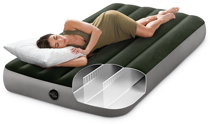 Матрас Intex 64107, 191x99x25 см, насос отсутствует