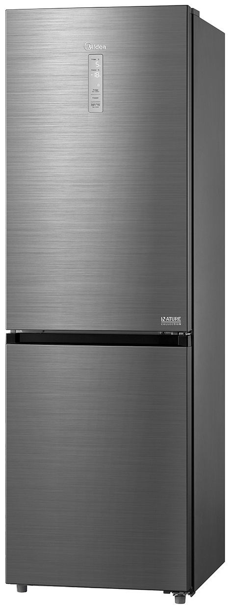 Холодильник Midea MDRB470MGF46O стальной