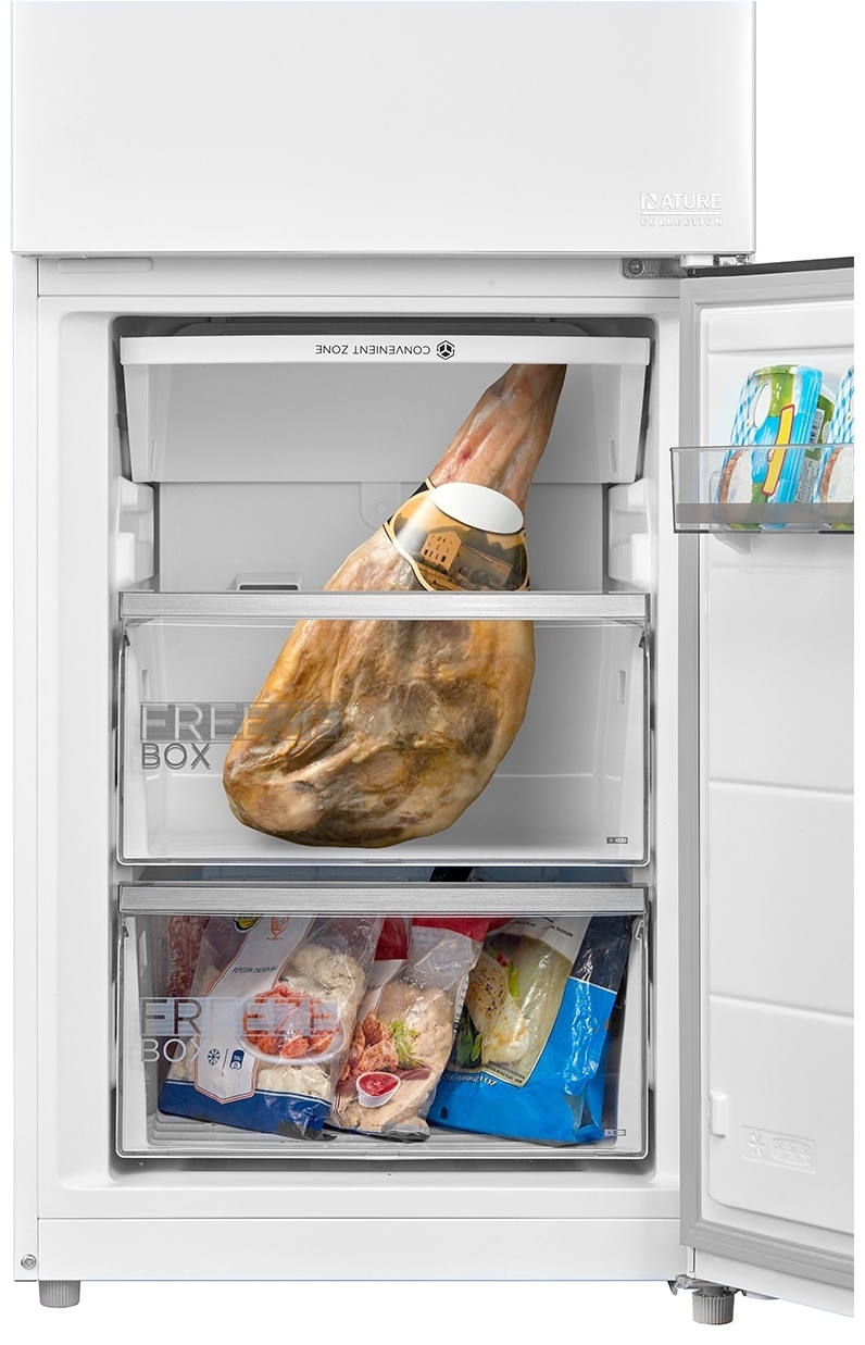 Холодильник Midea MDRB470MGF01O белый