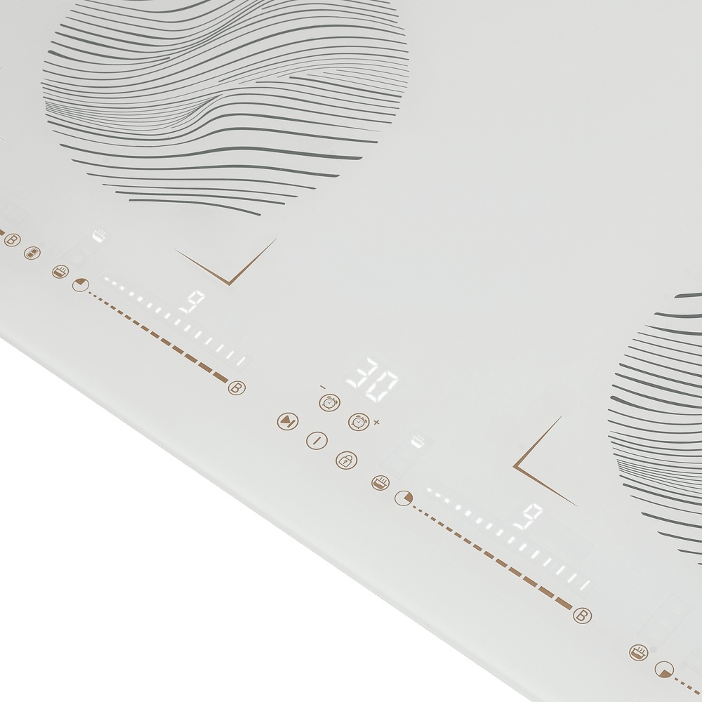 Варочная поверхность MAUNFELD CVI594SB2WHF Inverter белый