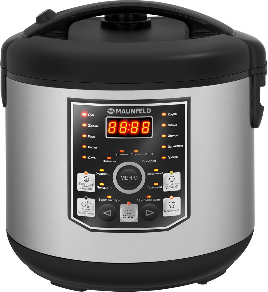 Мультиварка MAUNFELD MPMC-1624S черный, серый