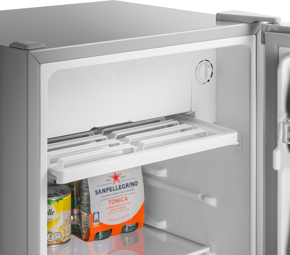 Холодильник MAUNFELD MFF83SL серый