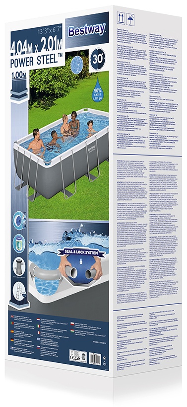 Бассейн каркасный Bestway 56441, 404x201x100 см