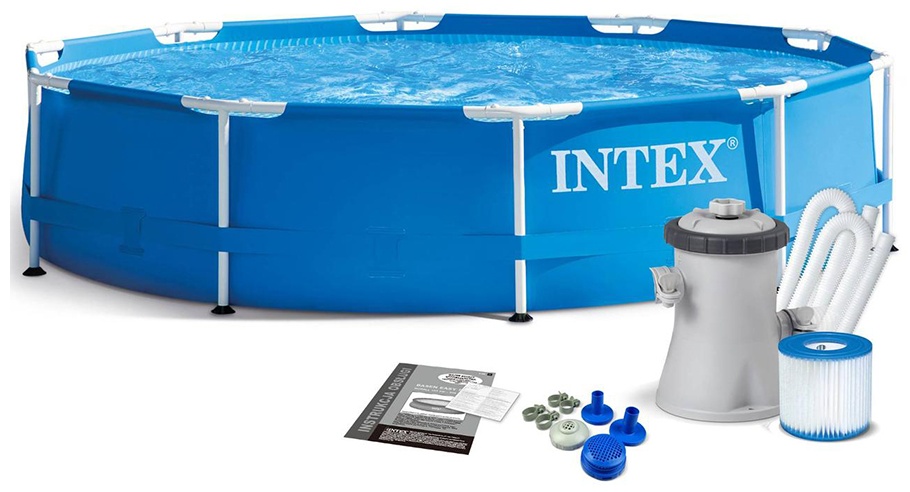 Бассейн каркасный Intex 28202NP, 305x305x76 см