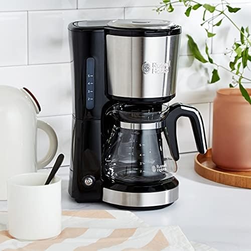 Кофеварка Russell Hobbs 24210-56 серебристый, черный...