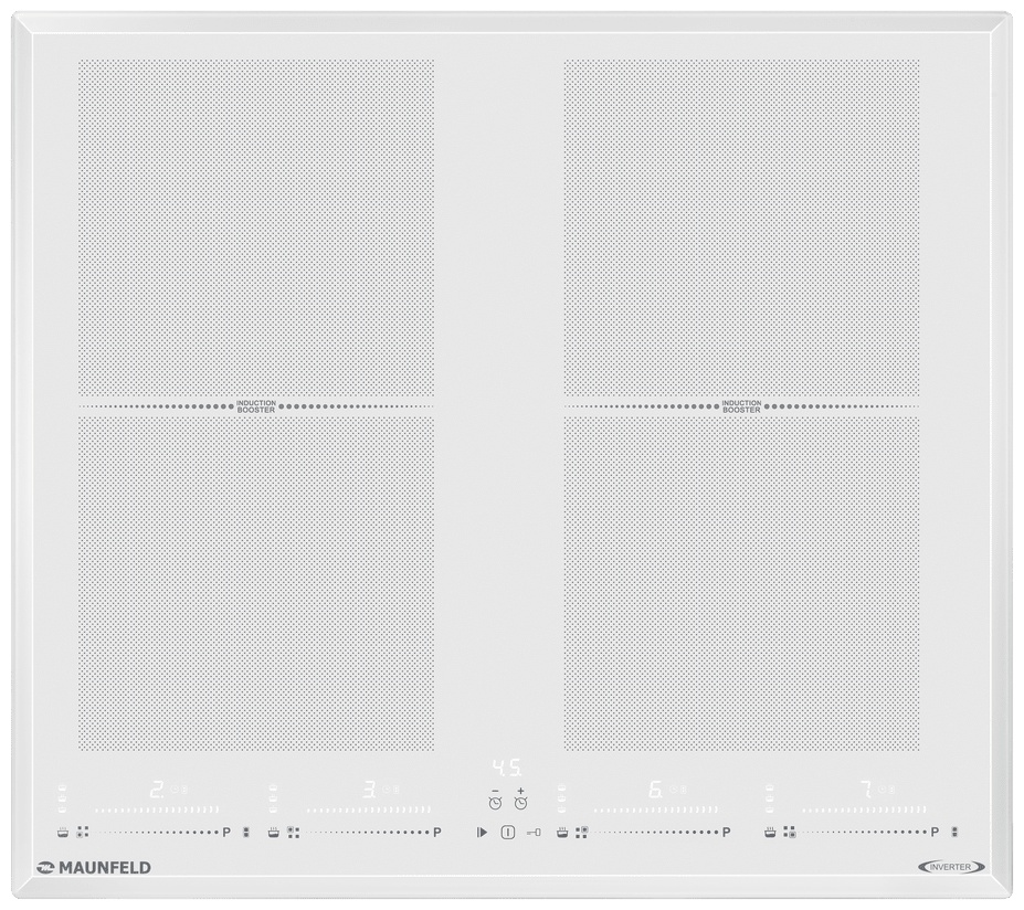 Варочная поверхность MAUNFELD CVI594SF2WH LUX Inverter белый