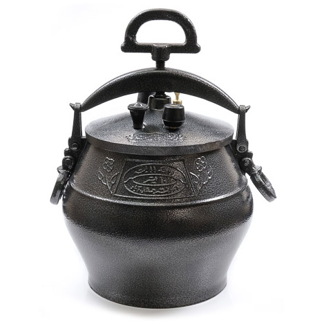 Казан афганский Rashko Baba LTD 15 л, черный с боковыми ручками 7323910000