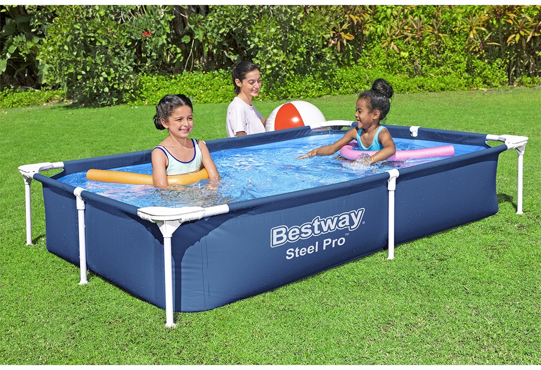 Бассейн каркасный Bestway 56401, 221x150x43 см