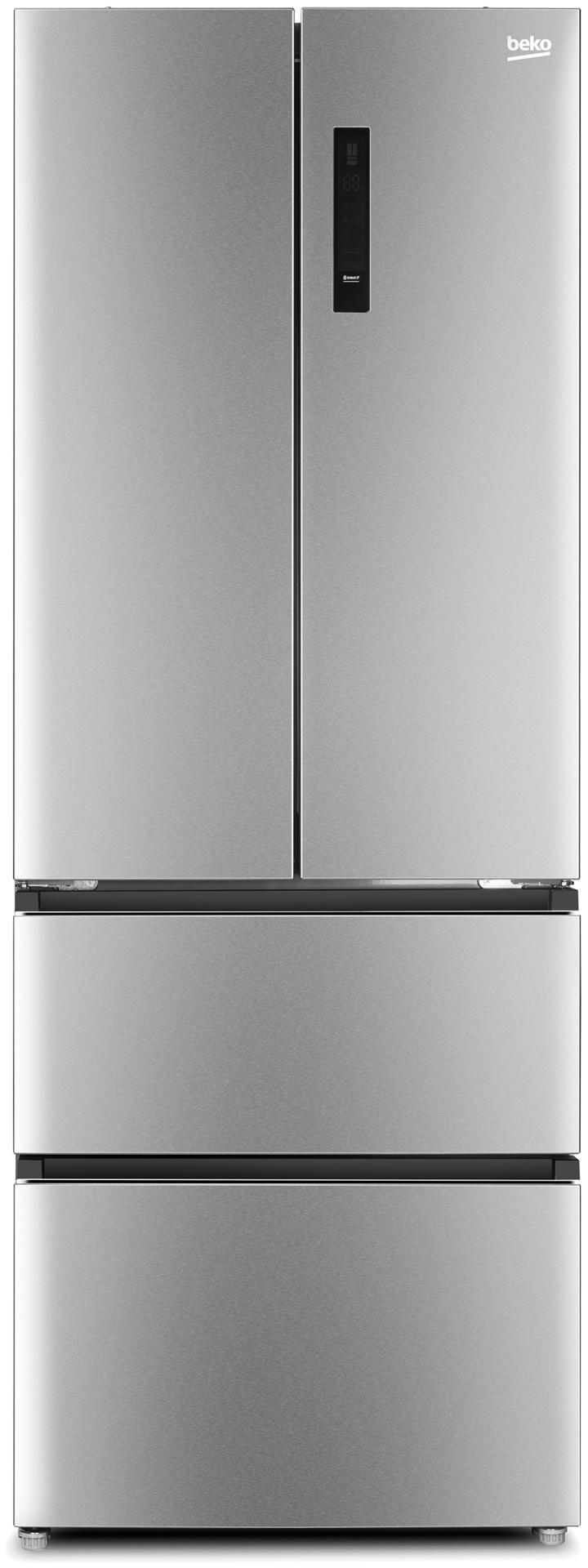 Холодильник BEKO GNO43621XPN серебристый