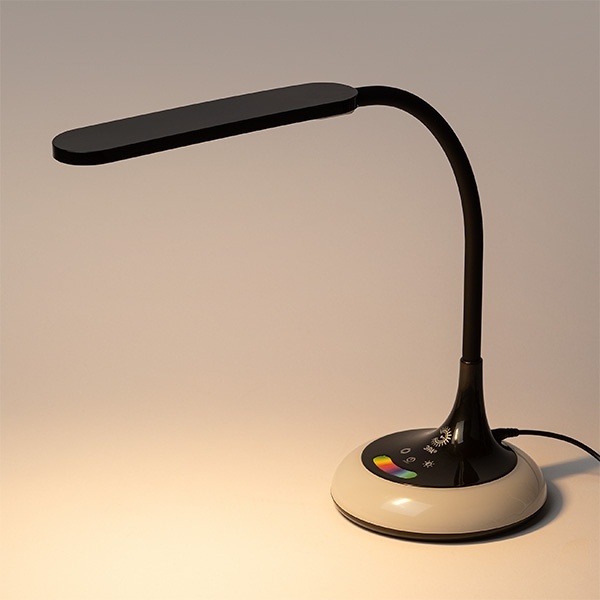 Настольная лампа ЭРА NLED-481-10W-BK LED, 10 Вт, пластик