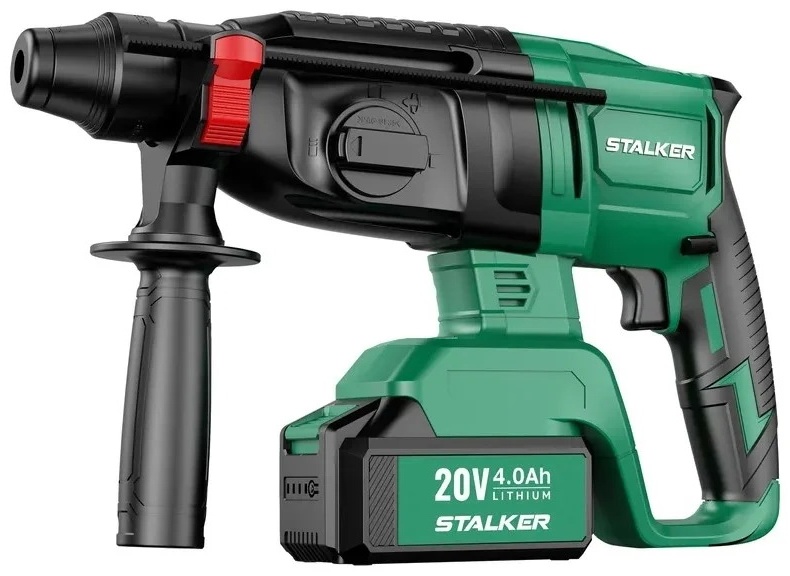 Перфоратор Stalker RH20 Li BL 2.5 Дж, SDS-Plus