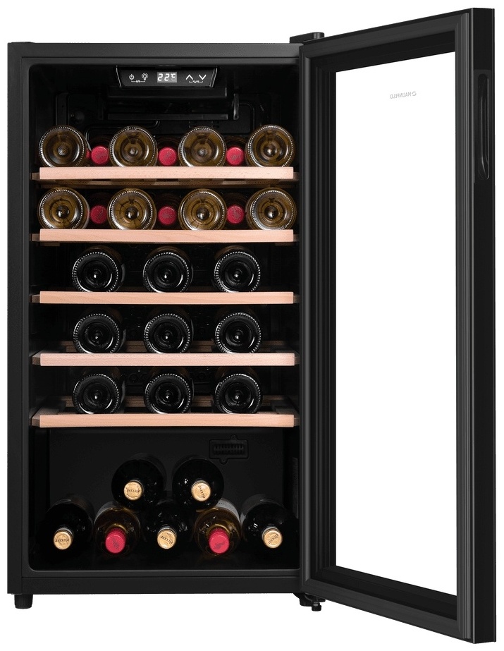 Холодильник MAUNFELD MFWC-124S56 черный