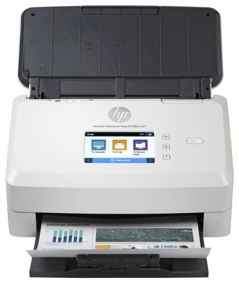 Сканер HP ScanJet Enterprise Flow N7000 snw1 6FW10A белый