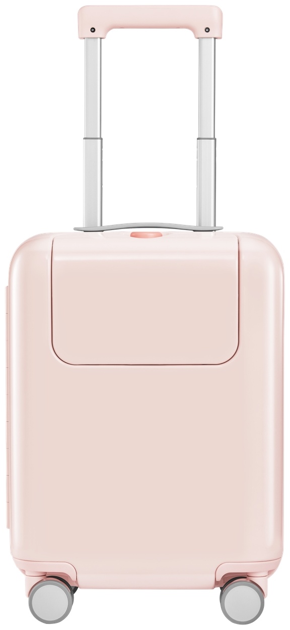 Чемодан Xiaomi Ninetygo Kids Luggage 17 поликарбонат 26 л розовый