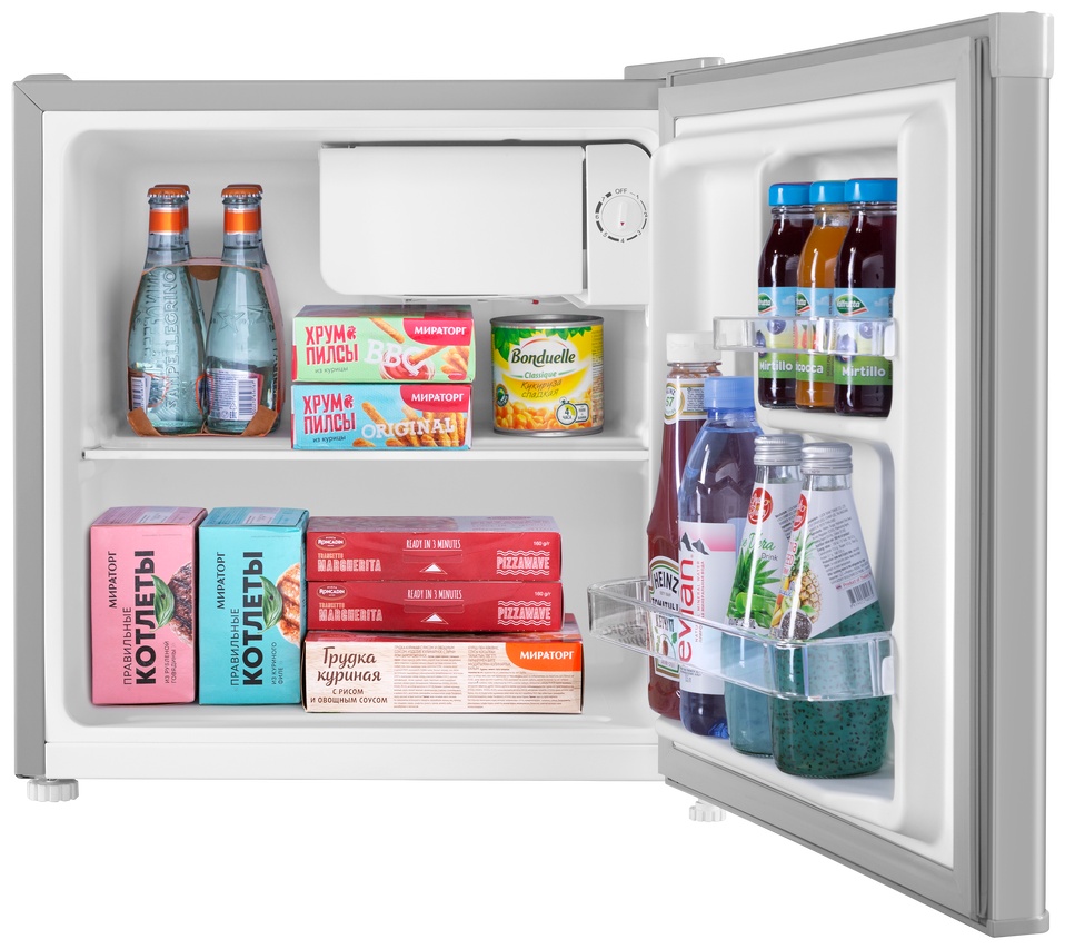 Холодильник MAUNFELD Холодильник MFF50SL серый