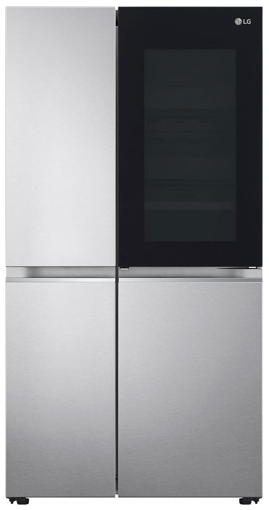 Холодильник LG GC-Q257CAFV серый