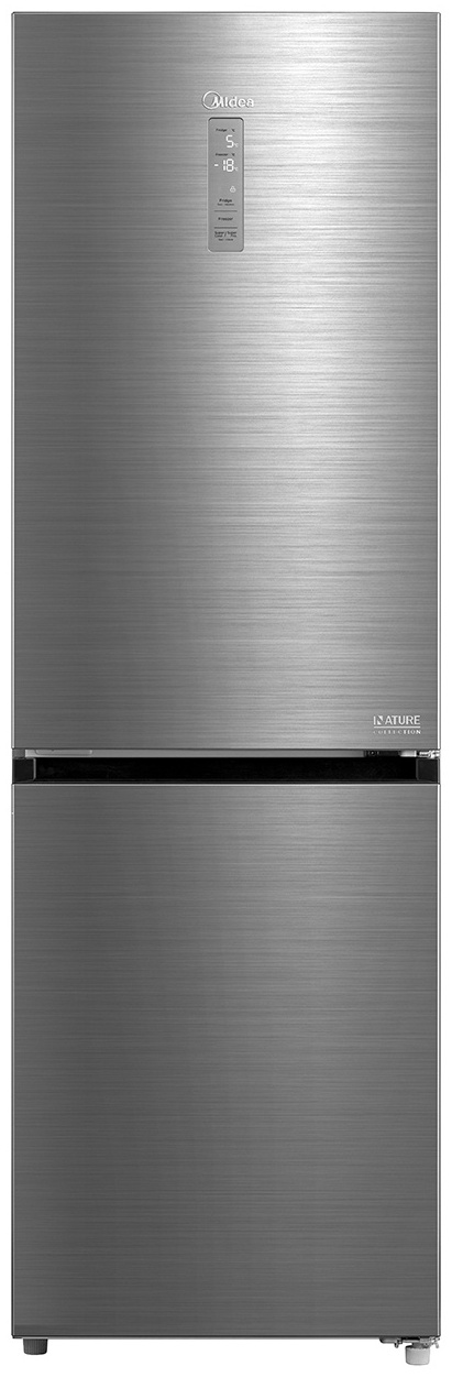 Холодильник Midea MDRB470MGF46O стальной