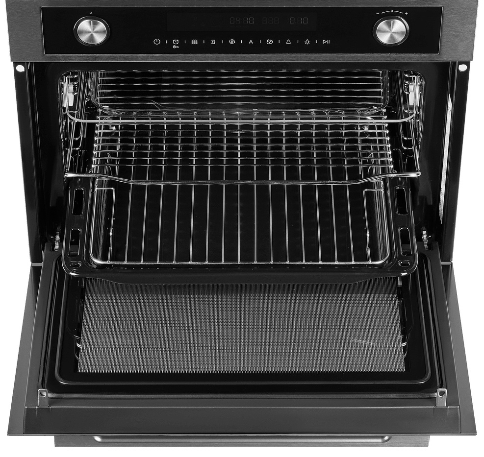 Духовой шкаф MAUNFELD MCMO5015MFS черный