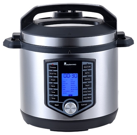 Мультиварка MasterPRO BGMP-9131 черный, серый
