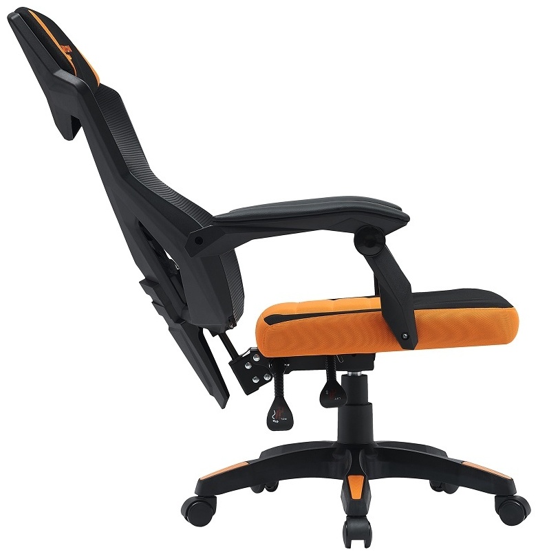 Игровое кресло Canyon CNE-MCH02, черный, оранжевый