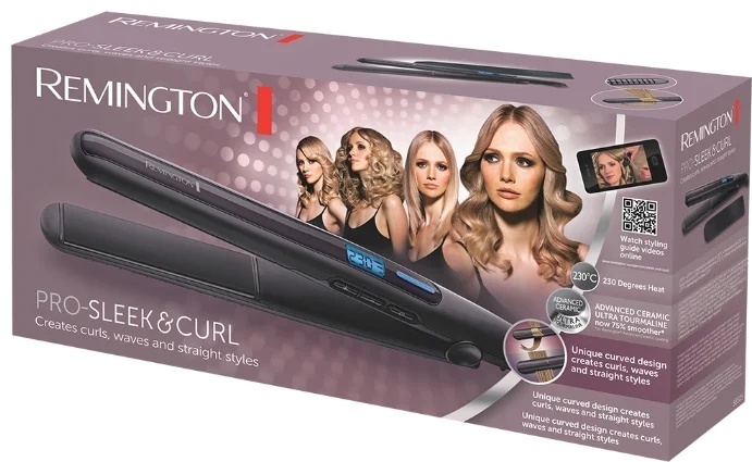 Remington S6505 PRO-Sleek end Curl утюжок