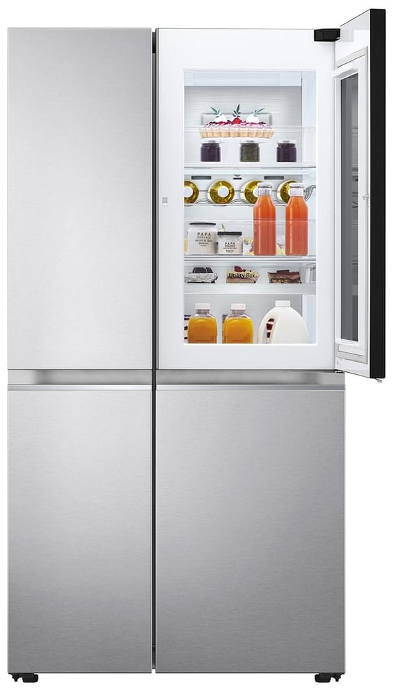 Холодильник LG GC-Q257CAFV серый