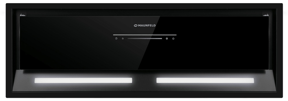 Вытяжка MAUNFELD Nebula 85 Glass чёрный черный