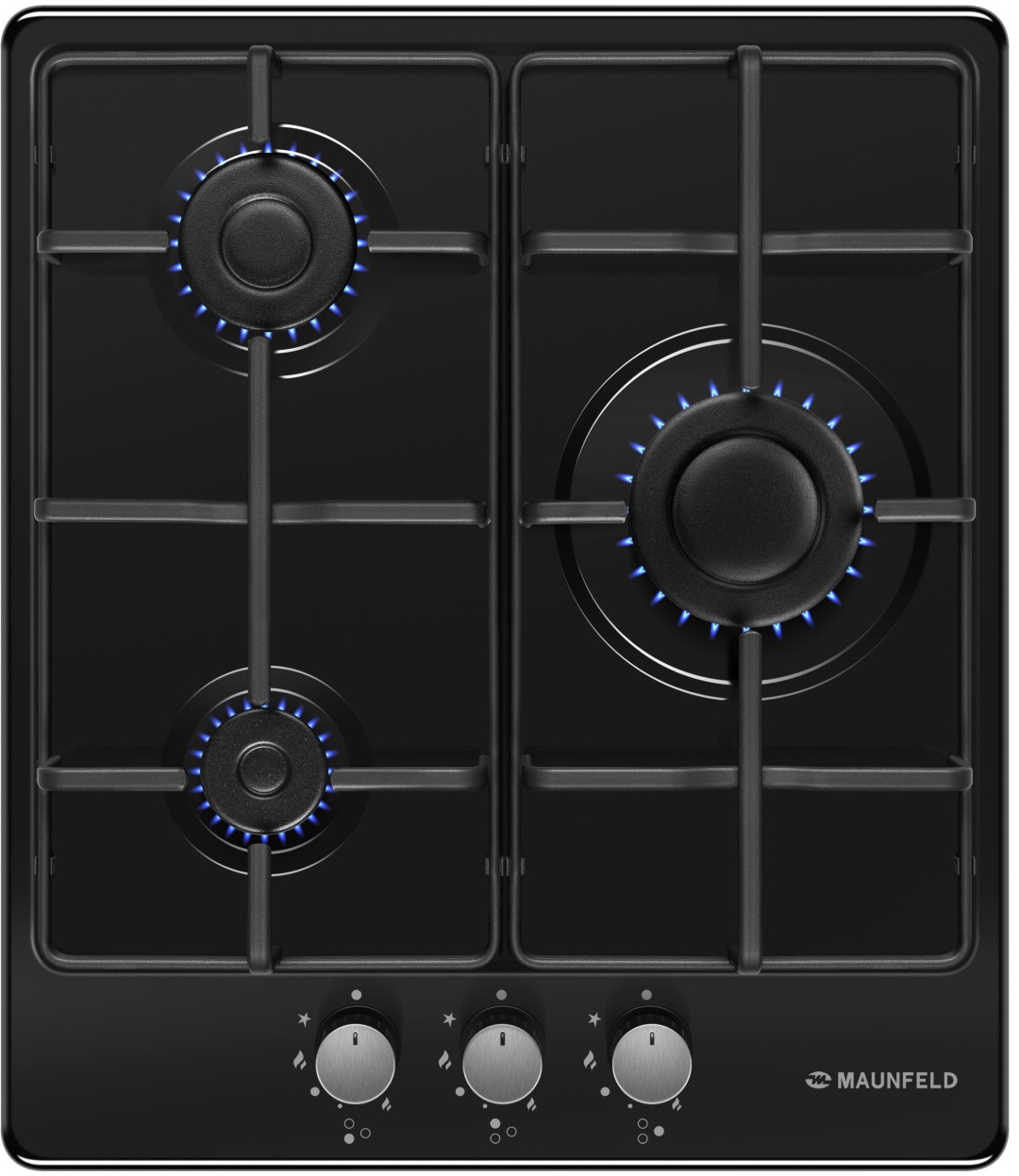 Варочная поверхность MAUNFELD EGHE.43.3STS-EB черный