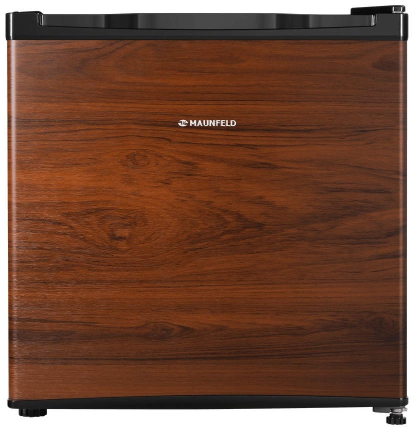 Холодильник MAUNFELD MFF50WD коричневый, черный