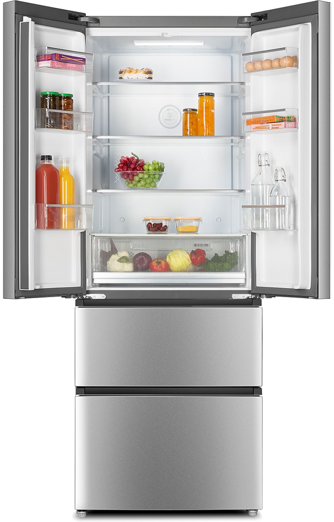 Холодильник BEKO GNO43621XPN серебристый