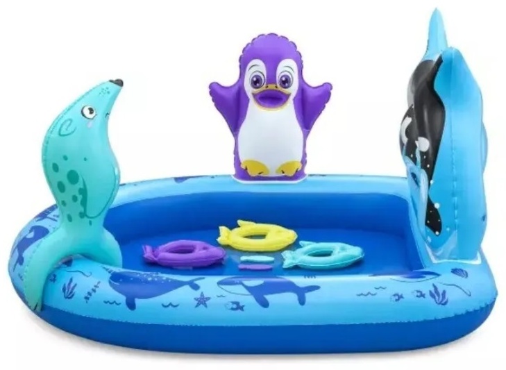 Бассейн надувной Bestway Polar Pals 53156, 134x131x20 см