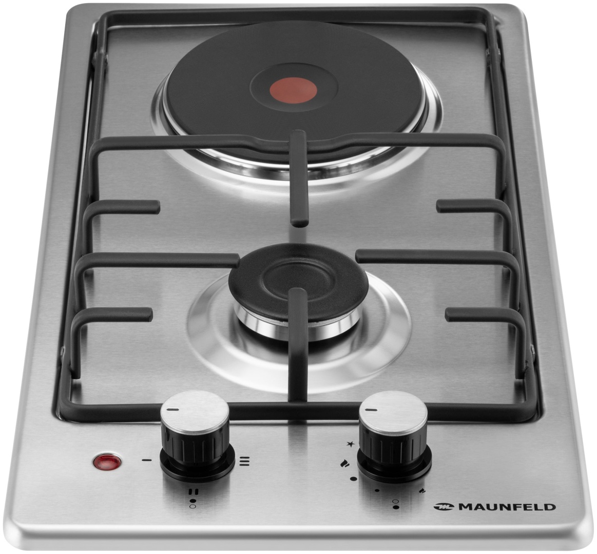 Варочная поверхность MAUNFELD EEHS.32.3ES.KG серебристый
