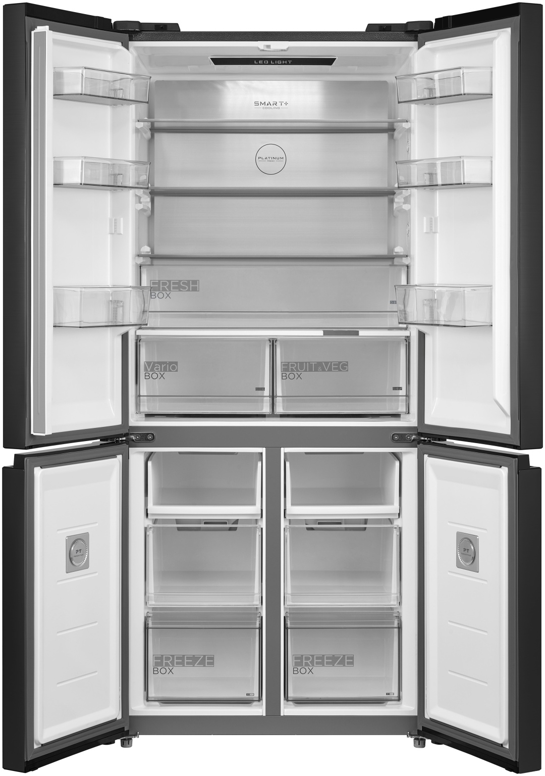 Холодильник Midea MDRM691MIE46 серый