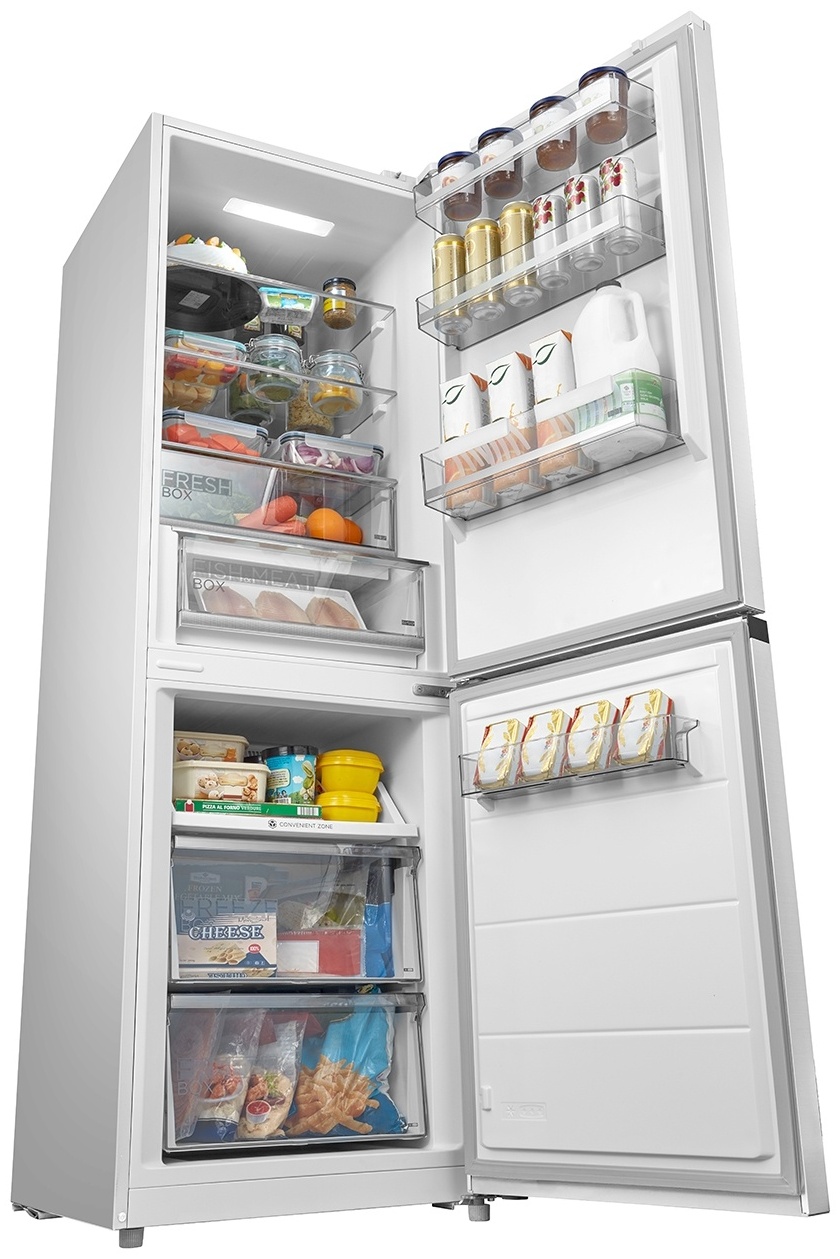 Холодильник Midea MDRB470MGF01O белый