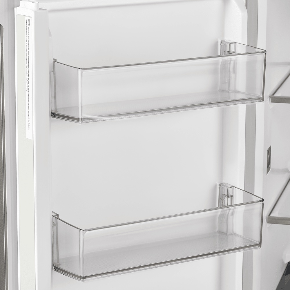 Холодильник MAUNFELD MFF192NFB Inverter черный