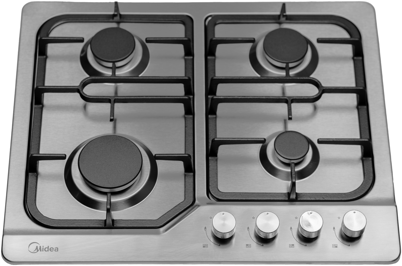 Варочная поверхность Midea MG6040BSS стальной