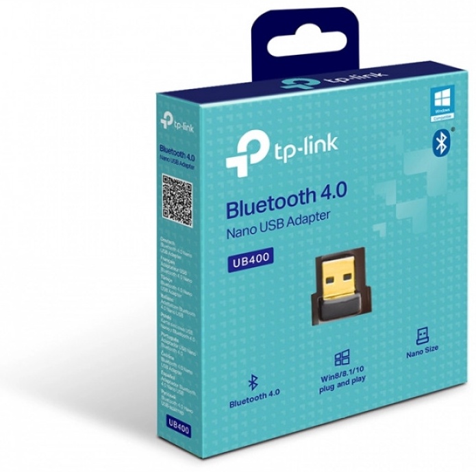 Bluetooth адаптер TP-LINK UB400(UN) черный