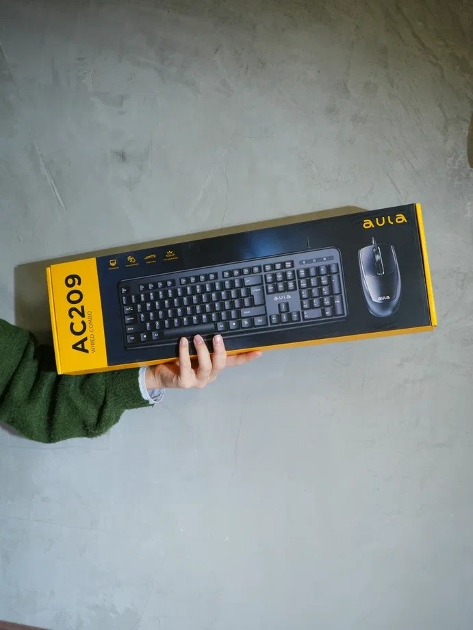 Клавиатура AULA AC209 черный