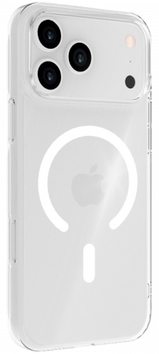 Чехол iLera для Apple iPhone 17 Pro Max прозрачный