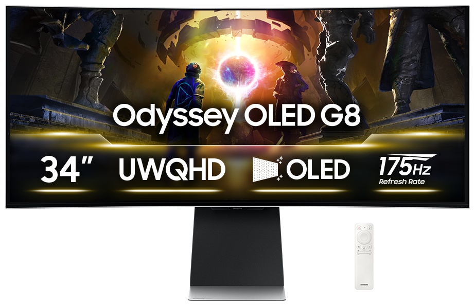 Монитор 34&amp;#34; Samsung LS34DG852SIXCI серебристый