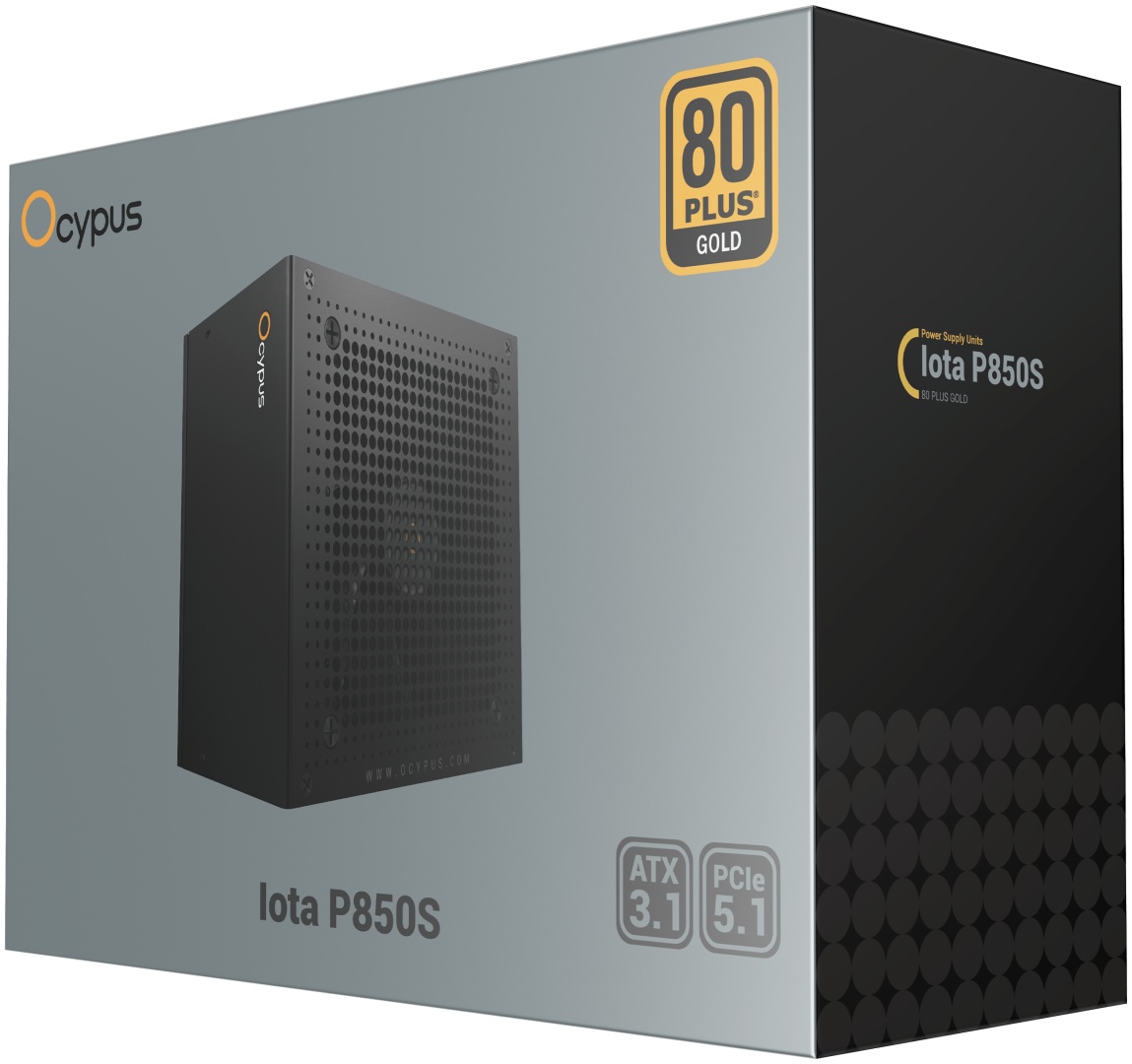 Блок питания Ocypus Iota-P850S-GFFBK025X-EU 850 Вт